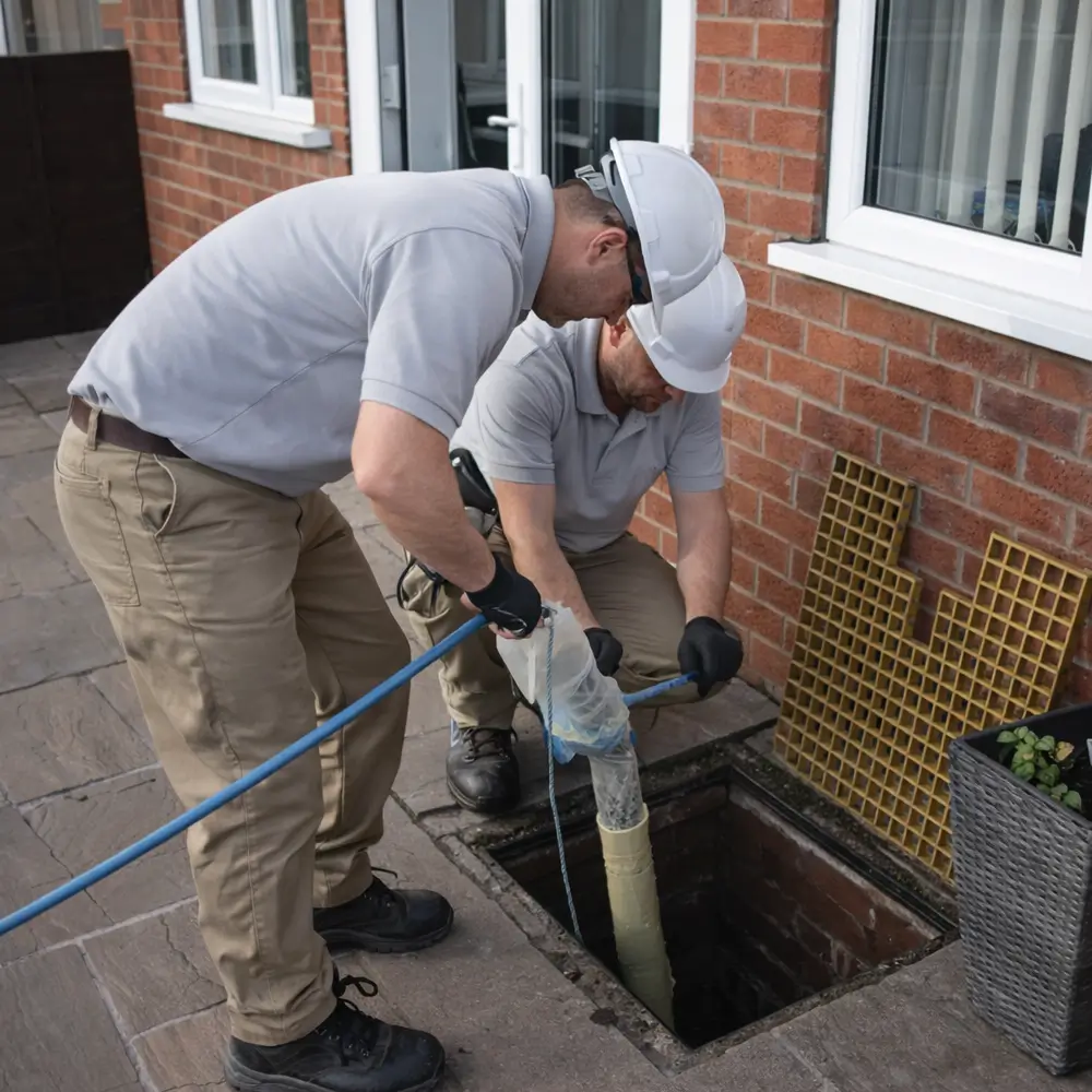 Blocked drain repair service in Rayleigh
